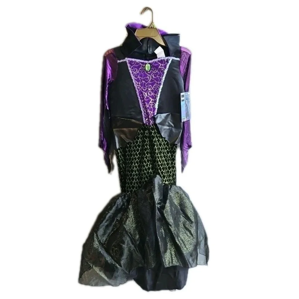 Disguise Disney Villains Maleficent Girls Purple and Black Costume - M (8-10)